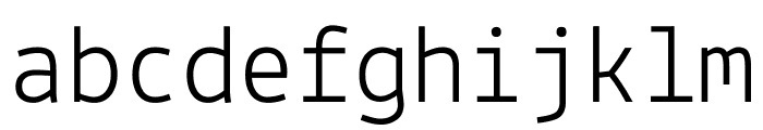 Lekton Font LOWERCASE