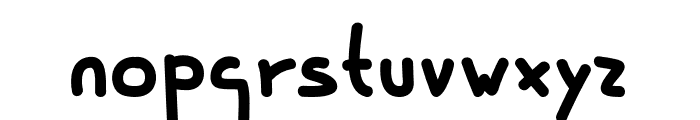 Lele Hand Font LOWERCASE