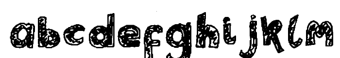 Lele's scribadoo Font LOWERCASE