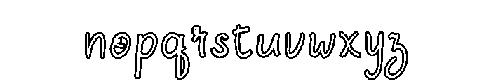 Lemon Dreams Font LOWERCASE