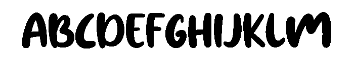 Lemon Slice Font UPPERCASE