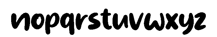 Lemon Slice Font LOWERCASE