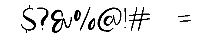 Lemon Soda Font OTHER CHARS