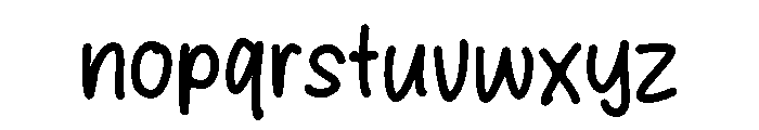 Lemon Sugar Font LOWERCASE