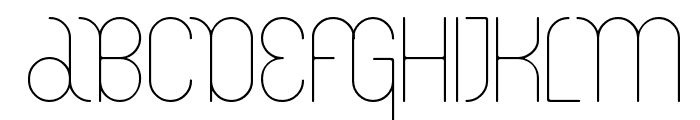 LemurLightDEMO Font LOWERCASE