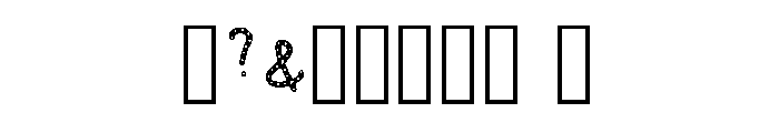 Lenan Dotted Regular Font OTHER CHARS