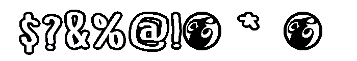 Lenka Krajniak Font OTHER CHARS
