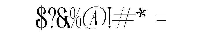 Leodarck Font OTHER CHARS