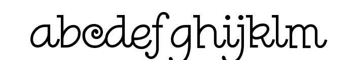 Leokadia Deco Font LOWERCASE