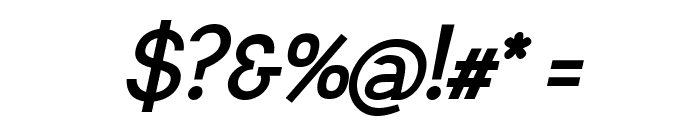 Leon Bold Italic Font OTHER CHARS