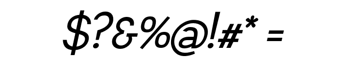 Leon-Italic Font OTHER CHARS