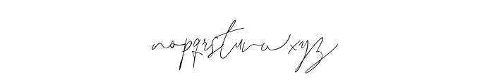 Leonetta Script Font LOWERCASE