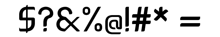 Leoscar Sans Serif Font OTHER CHARS