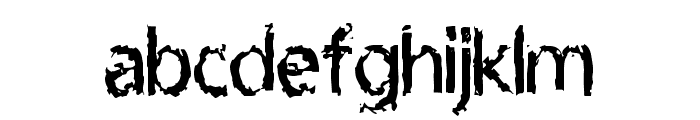 LeprocyFace Font LOWERCASE