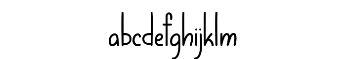 LetThatBeEnough Font LOWERCASE