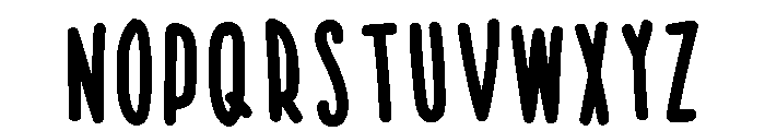 Lets Gaux Regular Font LOWERCASE