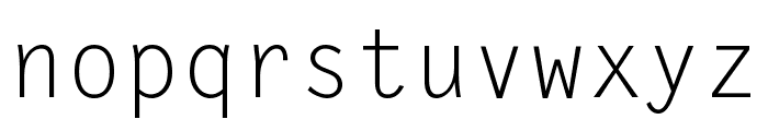 Letter Gothic Std(RUS BY LYAJKA Font LOWERCASE