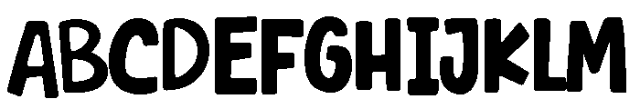 Letter Magic1 Font UPPERCASE