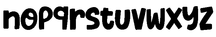 Letter Magic1 Font LOWERCASE