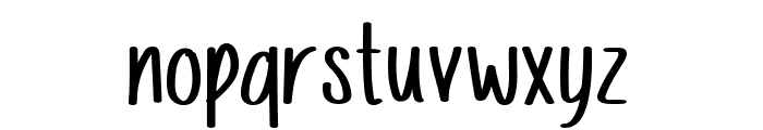 Letternesia Font LOWERCASE