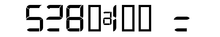Letters Laughing by Quantized and Calibrated Font OTHER CHARS