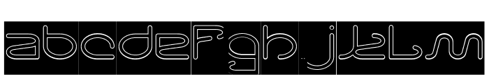 Letting The Cabble Sleep-Hollow Font LOWERCASE