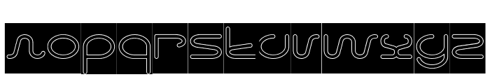 Letting The Cabble Sleep-Hollow Font LOWERCASE