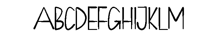 Letto Font UPPERCASE
