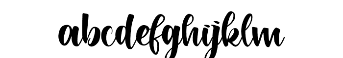 Lettyh Font LOWERCASE