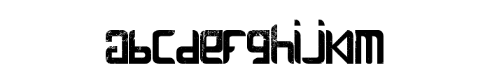 Leven - LJ-Design Studios Grunge Font LOWERCASE