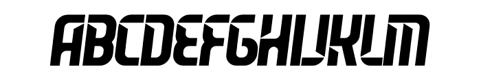 Leverkusen Free Personal Use 2 Font UPPERCASE