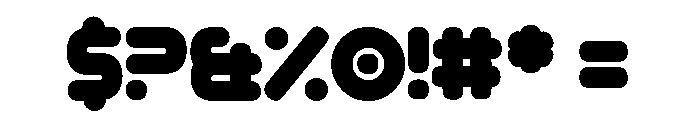 Levitation Font OTHER CHARS