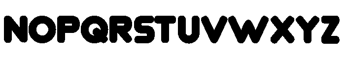 Levitation Font LOWERCASE