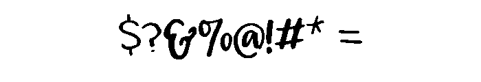 Lexington Regular Font OTHER CHARS