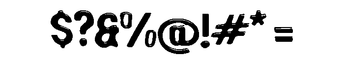Lezat Font OTHER CHARS