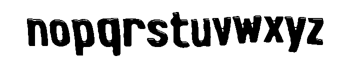 Lezat Font LOWERCASE