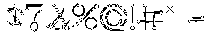 leonard_pirceng Font OTHER CHARS