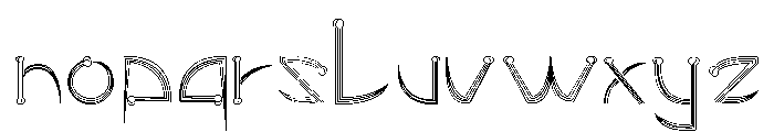 leonard_pirceng Font LOWERCASE