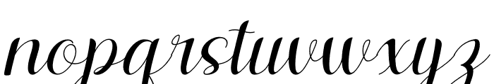 lesley lovely Italic Font LOWERCASE
