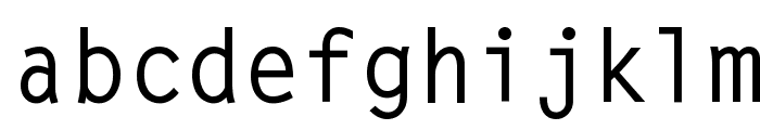 Lechter Bold Font LOWERCASE