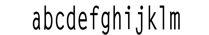 Lechter Thin Bold Font LOWERCASE