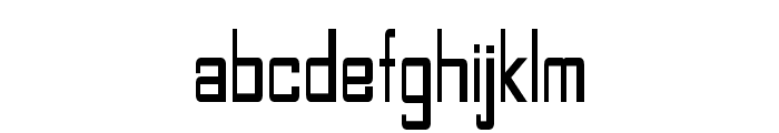 Leftus-CondensedBold Font LOWERCASE