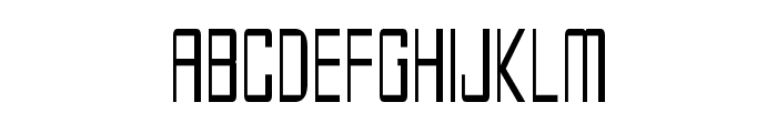 Leftus-CondensedRegular Font UPPERCASE