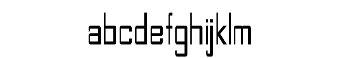 Leftus-CondensedRegular Font LOWERCASE