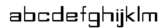 Leftus-ExpandedRegular Font LOWERCASE