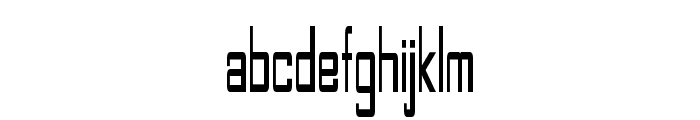 Leftus-ExtracondensedBold Font LOWERCASE