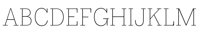 Lehigh Personal Thin Font UPPERCASE