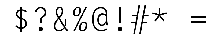 LetterGothic-Regular Font OTHER CHARS