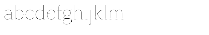 LeanO FY Thin Font LOWERCASE