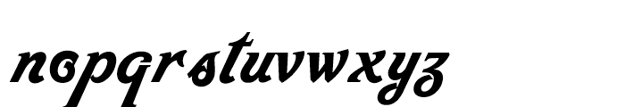Lebbad Script Font LOWERCASE